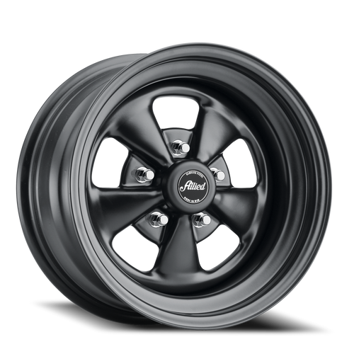 Allied Super Spoke Wheel 15x7 5x114.3 & 5x120.65 Matte Black 3mm | 65B-57005