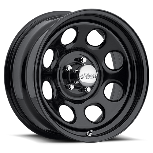 Pacer 297B Soft 8 Black 16x8 Wheel 5x4.5" (5x114.3) 0 12mm | 297B-7812P