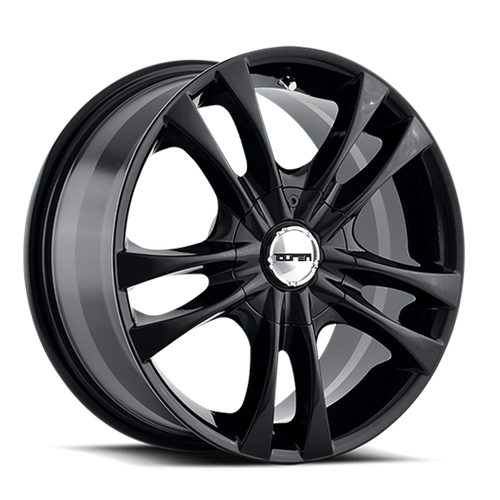 DOORBUSTER PRICING! - Touren Tr22 Wheel 17x7 5x105 & 5x114.3 Gloss Black 40mm | 3222-7727B