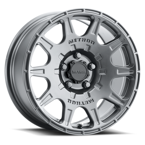 Method Race 502T Rally Wheels Rims 17x8 5x114.3 Titanium 38mm | MR50278012838-2