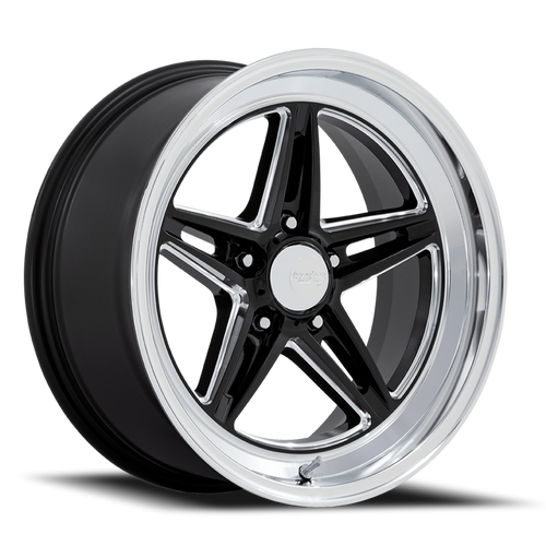 American Racing Vn514 Groove Wheel 18x10 5x114.3 Gloss Black Milled With Diamond Cut Lip 12mm | VN514BE18101212