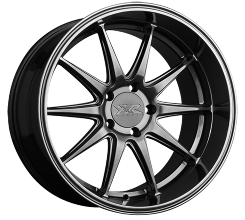 Xxr 527D Wheels Rims 18x10.5 5x114.3 Chromium Black 20mm | 527D806650