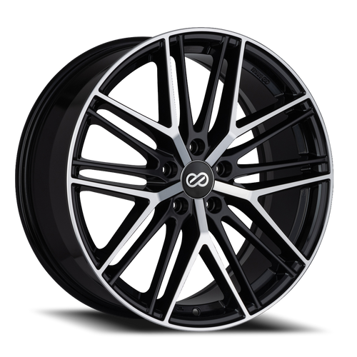 Enkei Phantom Wheel 19x8 5x114.3 Black Machined 45mm | 518-980-6545BKM