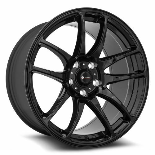 Vors Tr4 Wheels Rims 19x9.5 5x114.3 Gloss Black 35mm | TR04199551435BK