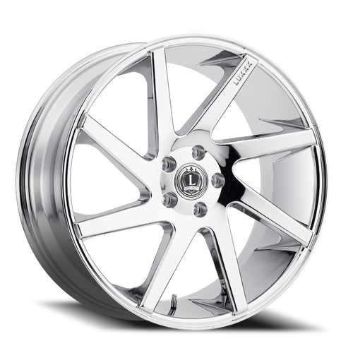 Luxxx Alloys Lux 8 Wheel 20x8.5 5x114.3 Chrome 38mm | LUX820855114+38B-C