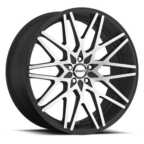 DOORBUSTER PRICING! - Shift H32 Formula Wheel 20x8.5 5x114.3 Gloss Black Machined 35mm | H32051435GBM