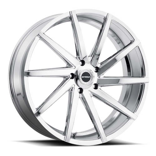 DOORBUSTER PRICING! - Strada S41 Sega Wheel 22x9 5x114.3 Chrome 40mm | S41251440
