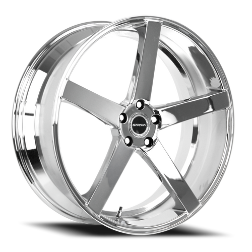 DOORBUSTER PRICING! - Strada S35 Perfetto Wheel 24x9 5x114.3 Chrome 40mm | S35451440