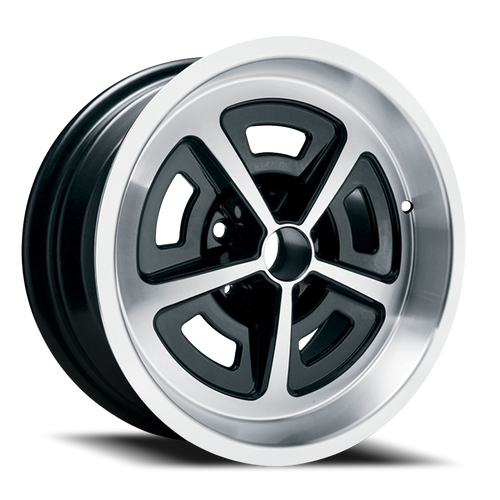 Us Aluminum Gm Magnum Wheel 17x8 5x120.65 Black Machined 0mm | 527-8834