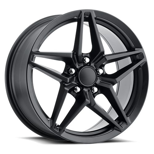 DOORBUSTER PRICING! - Factory Reproductions Fr 29 - C7 Zr1 Corvette Replica Wheels Wheel 19x10 5x120.65 Satin Black 40mm | 29910403403