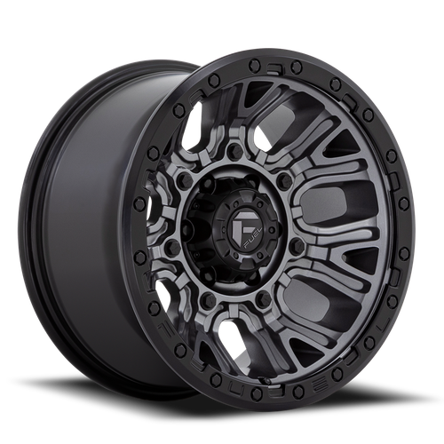 Fuel D825 Traction Wheel 20x9 6x135 Matte Gunmetal With Black Ring 1mm | D82520908950