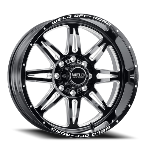 Weld Off-Road Cheyenne Wheel 22x12 6x135 & 6x139.7 Gloss Black Milled -44mm | W13222098475