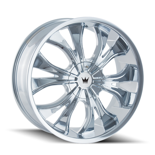 Mazzi Hustler Wheels Rims 22x9.5 6x135 6x139.7 Chrome 30mm | 342-22937C