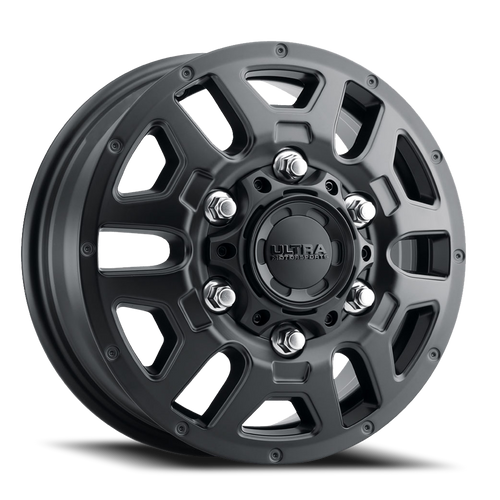 Ultra 003Sb Awd Transit Dually Wheel 16x6 6x180 Satin Black 84mm - MINIMUM PURCHASE OF 4 WHEELS | 003-6668SB
