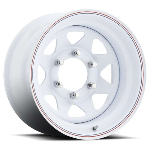 AWC 80 8 Spoke Wheels Rims 16x8 6x5.5 (6x139.7) White 0 | 8068060