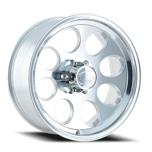 DOORBUSTER PRICING! - Ion 171 Wheel 17x9 6x139.7 Polished 0mm | 171-7983P