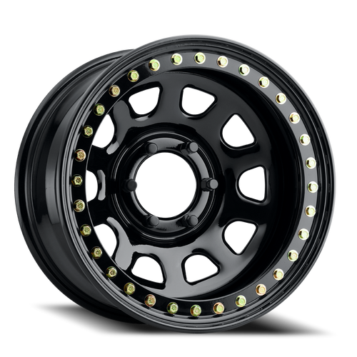 DOORBUSTER PRICING! - Raceline Rt51 Daytona Rock Wheel 17x9 6x139.7 Gloss Black -38mm | RT5179560