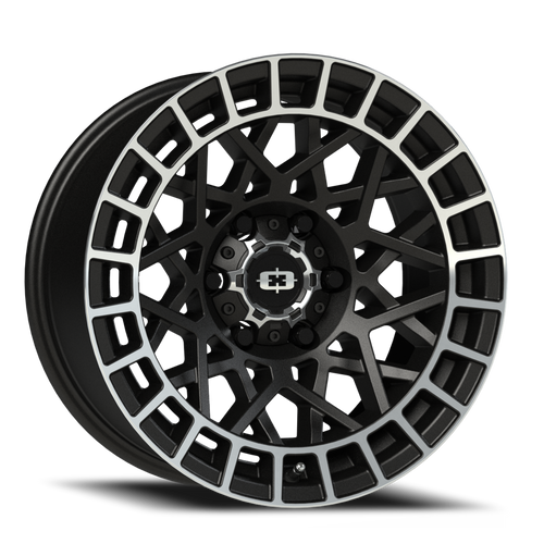 Vision Savage 349 Wheel 17x8.5 6x139.7 Gloss Black With Machined Lip 12mm | 349-7883GBML12
