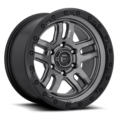 Fuel D701 Ammo Wheel 18x9 6x139.7 Matte Gunmetal With Black Bead Ring 20mm | D70118908457