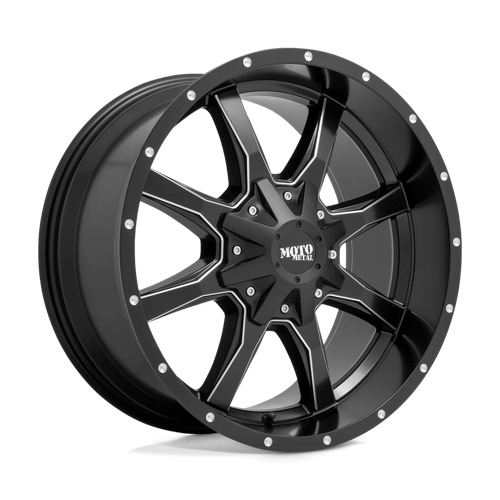 Moto Metal MO970 Wheels 18X10 6X5.5" Milled Black -24 | MO97081067924N