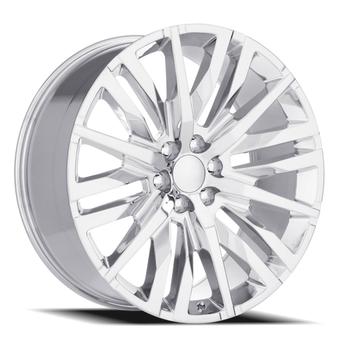 DOORBUSTER PRICING! - Factory Reproductions Fr 98 - Escalade 12 Spoke Replica Wheels Wheel 20x9 6x139.7 Chrome 28mm | 98090286501
