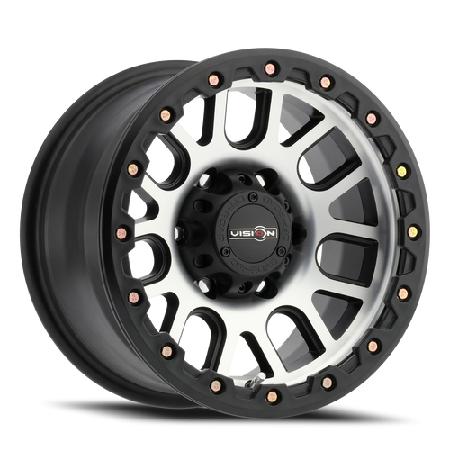 Vision Nemesis 111 Wheel 20x9 6x139.7 Matte Black Machined Face 10mm | 111-2983MF10