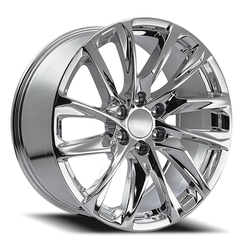DOORBUSTER PRICING! - Factory Reproductions Fr 98 - Escalade 12 Spoke Replica Wheels Wheel 22x9 6x139.7 Chrome 28mm | 98290286501