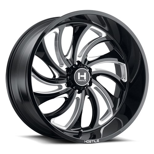 Hostile Demon Wheel 24x12 6x139.7 Blade Cut -44mm - MINIMUM PURCHASE OF 4 WHEELS | H118-2412655047B