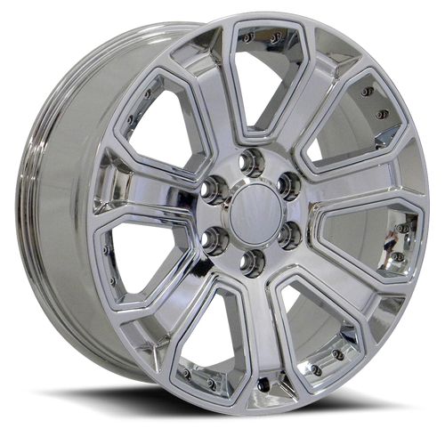 O.E. Revolution G-06 Wheel 26x10 6x139.7 Chrome 31mm - MINIMUM PURCHASE OF 4 WHEELS | G06-2610655+31C
