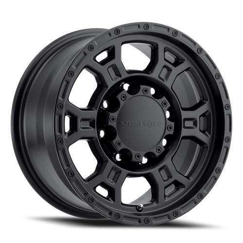 Vision Raptor 372 Wheel 18x9.5 8x170 Matte Black -12mm | 372-8970MB-12