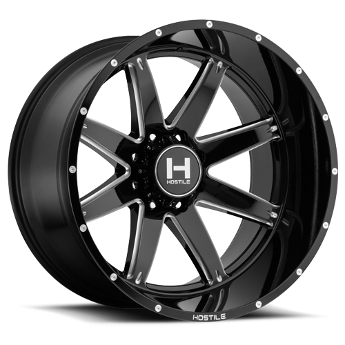 Hostile Alpha Wheel 20x10 8x170 Blade Cut -19mm | H109-2010817047B