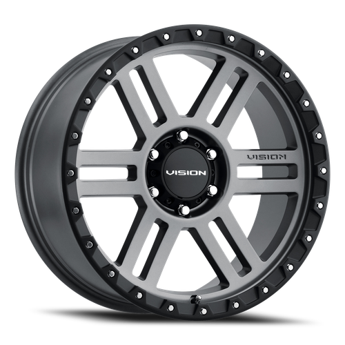 Vision Manx 2 354 Wheel 20x9 8x170 Satin Grey 12mm | 354-2970SGBL12