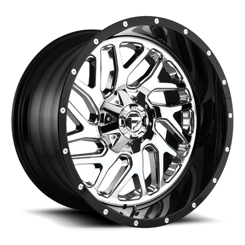 Fuel D211 Triton Wheel 22x10 8x170 Chrome With Gloss Black Lip -13mm | D21122001750