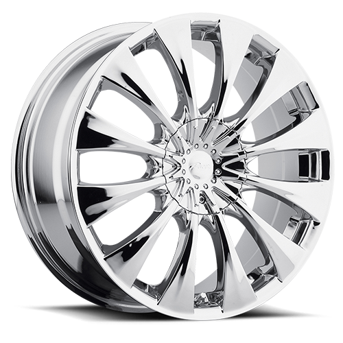 Pacer 776C Silhouette Wheel 20x8.5 5x115 & 5x120 Chrome 40mm | 776C-2855540