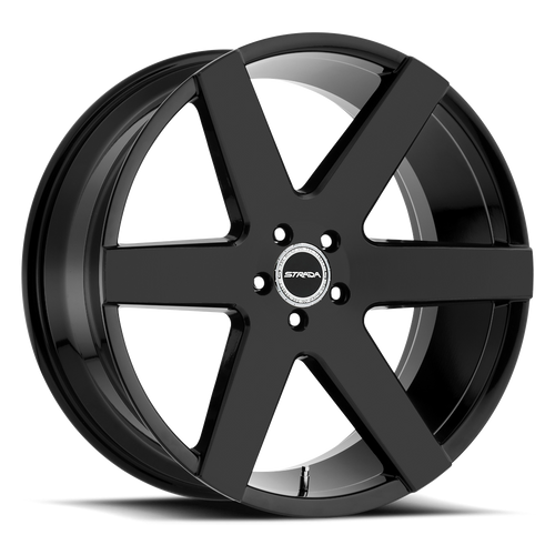 DOORBUSTER PRICING! - Strada S60 Coda Wheel 22x9.5 5x115 Gloss Black 15mm | S60251515GB