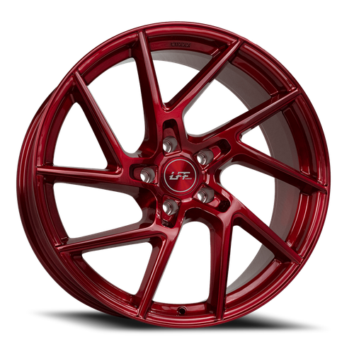 Luxxx Alloys Lff 02-Leon Wheel 20x9 5x120 Brushed Roja Red 20mm | LFF022095120+20B-R20