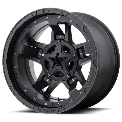 Xd Xd827 Rockstar Iii Wheel 17x9 5x114.3 & 5x127 Matte Black -12mm | XD82779054712N