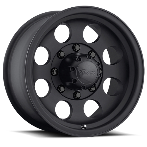 Pacer 164B Lt Mod Wheel 17x9 8x165.1 Matte Black -12mm | 164B-7981