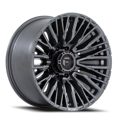Fuel D848 Rebar Wheel 20x10 8x165.1 Matte Gunmetal -18mm | D84820008247