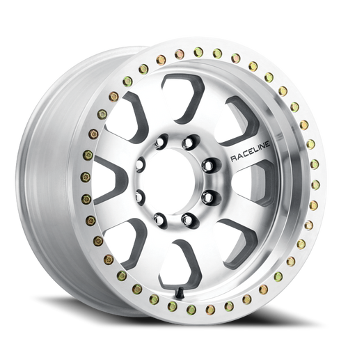 DOORBUSTER PRICING! - Raceline Rt260M Avenger Wheel 20x10 8x165.1 Machined -25mm | RT260M-201080-25
