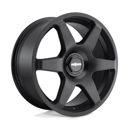 Rotiform Six R113 Custom Drilled Wheel Blanks Rims 19x8.5 Black 35 | R113198500+35D