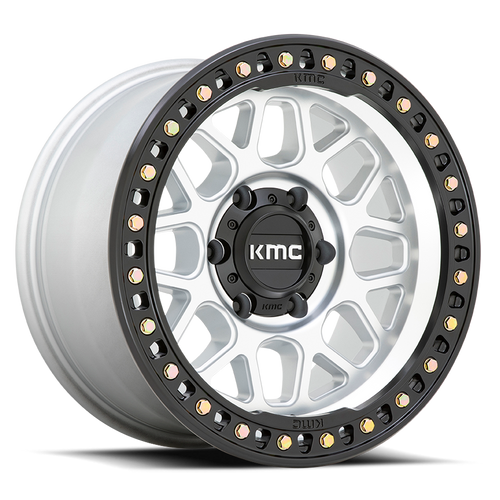 Kmc Km549 Grs Wheel 17x9 6x114.3 Machined With Satin Black Lip 18mm | KM54979064518