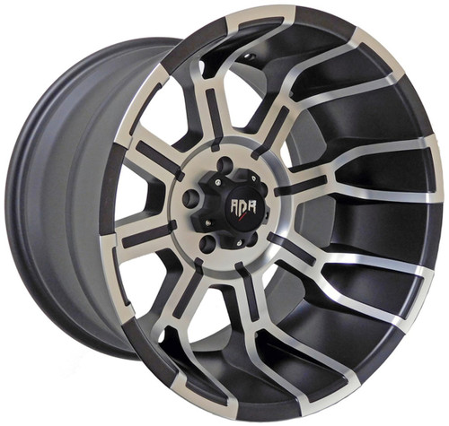 Red Dirt Road Rd11 Wheels Rims 20x12 5x127 (5x5) Black Machine Face -44mm | RD11-21268-N44MM