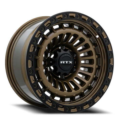 DOORBUSTER PRICING! - Rtx Moab Wheel 17x9 6x139.7 Bronze With Satin Black Lip 0mm | 83098