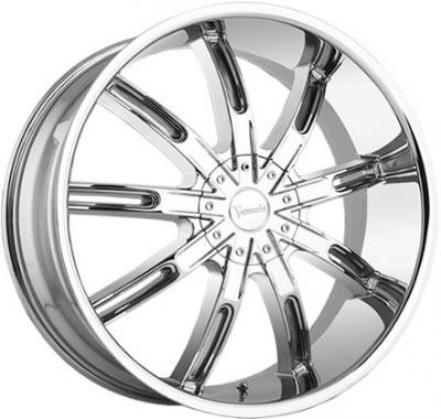 Sevizia 422 Wheels Rims 24x9.5 5x135 5x5.5 (5x139.7) Chrome 15mm | SEV422-24935C