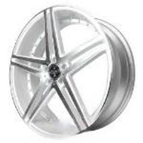 Versante 233 Wheels Rims 22x8 5x120 Silver Machined 35mm | VER233-22866SM