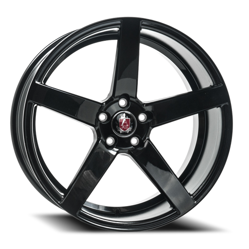 Axe Ex18 Wheel 20x9 5x120 Black And Polished Face 25mm | 920120525EX18BP-5x120