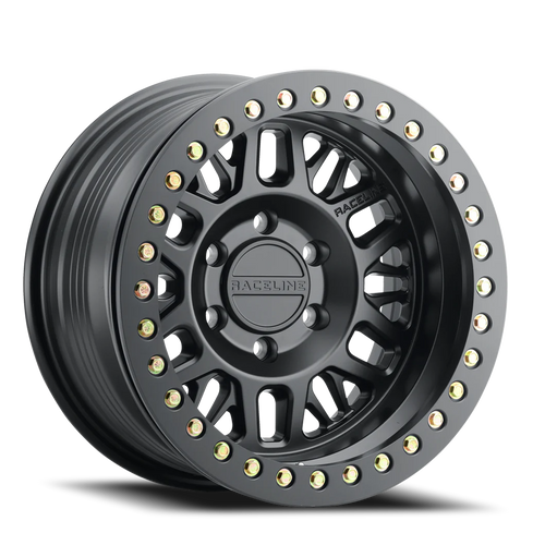 DOORBUSTER PRICING! - Raceline Rt951B Ryno Wheel 17x9 8x165.1 Satin Black -38mm | RT951B-79080-38