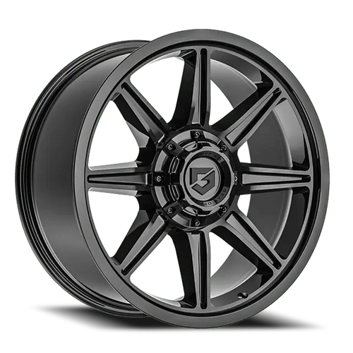 DOORBUSTER PRICING! - Gear Off Road 773B Wheel 17x9 6x135 & 6x139.7 Gloss Black 0mm | 773B-7906800