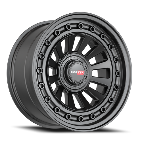 Vortek Vrd-702 Wheel 18x9 6x114.3 & 6x139.7 Matte Black 12mm | 7021895312MB